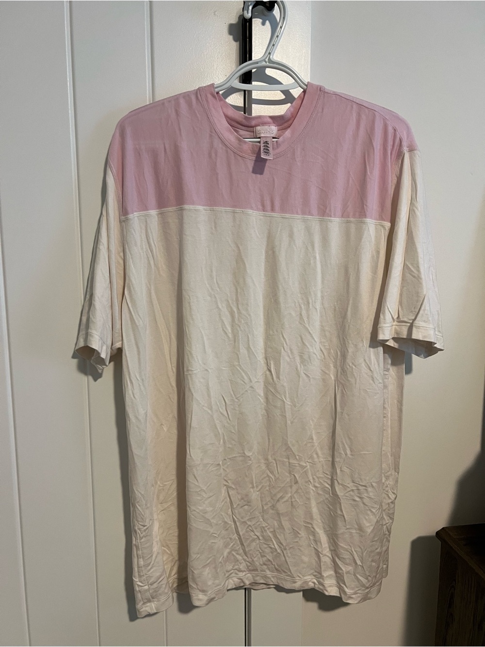 SKIMS oversized soft jersey cotton boyfriend sleep tee